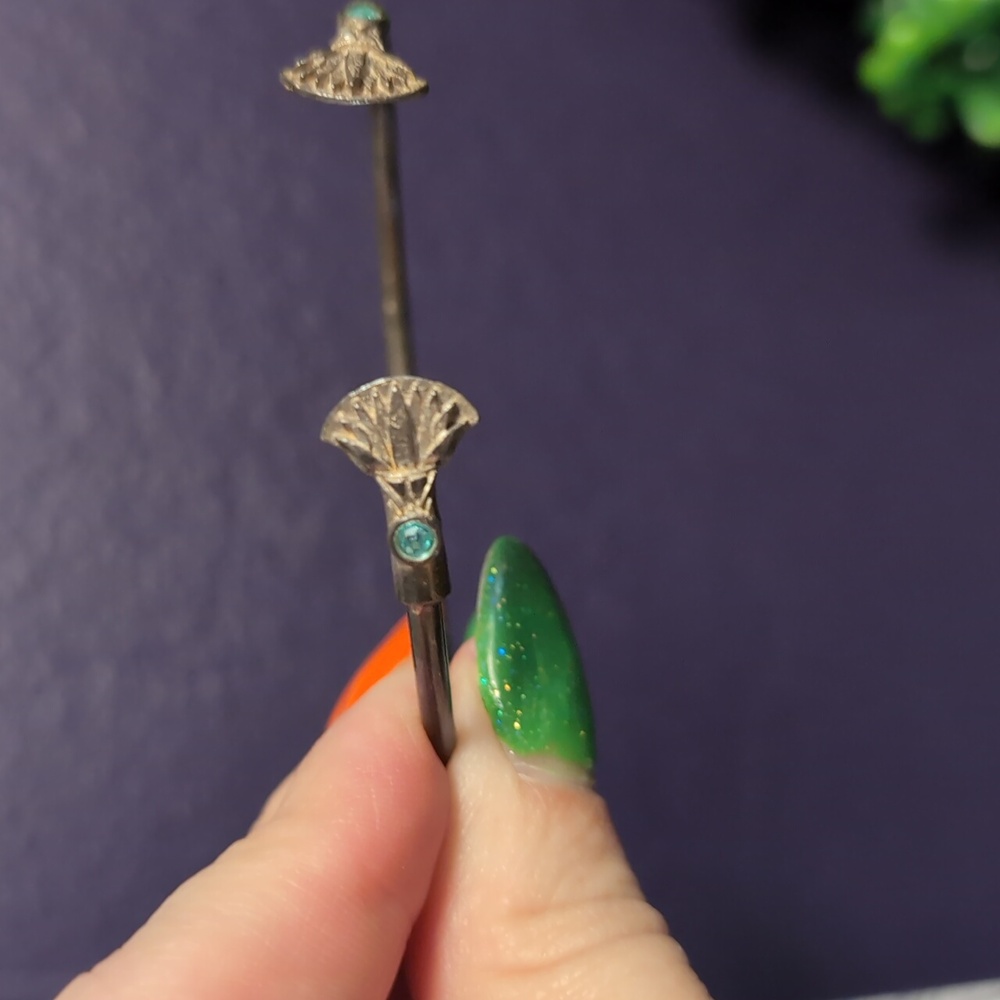 Lotus Blossom Sterling Silver Cuff - Picture 2 of 9